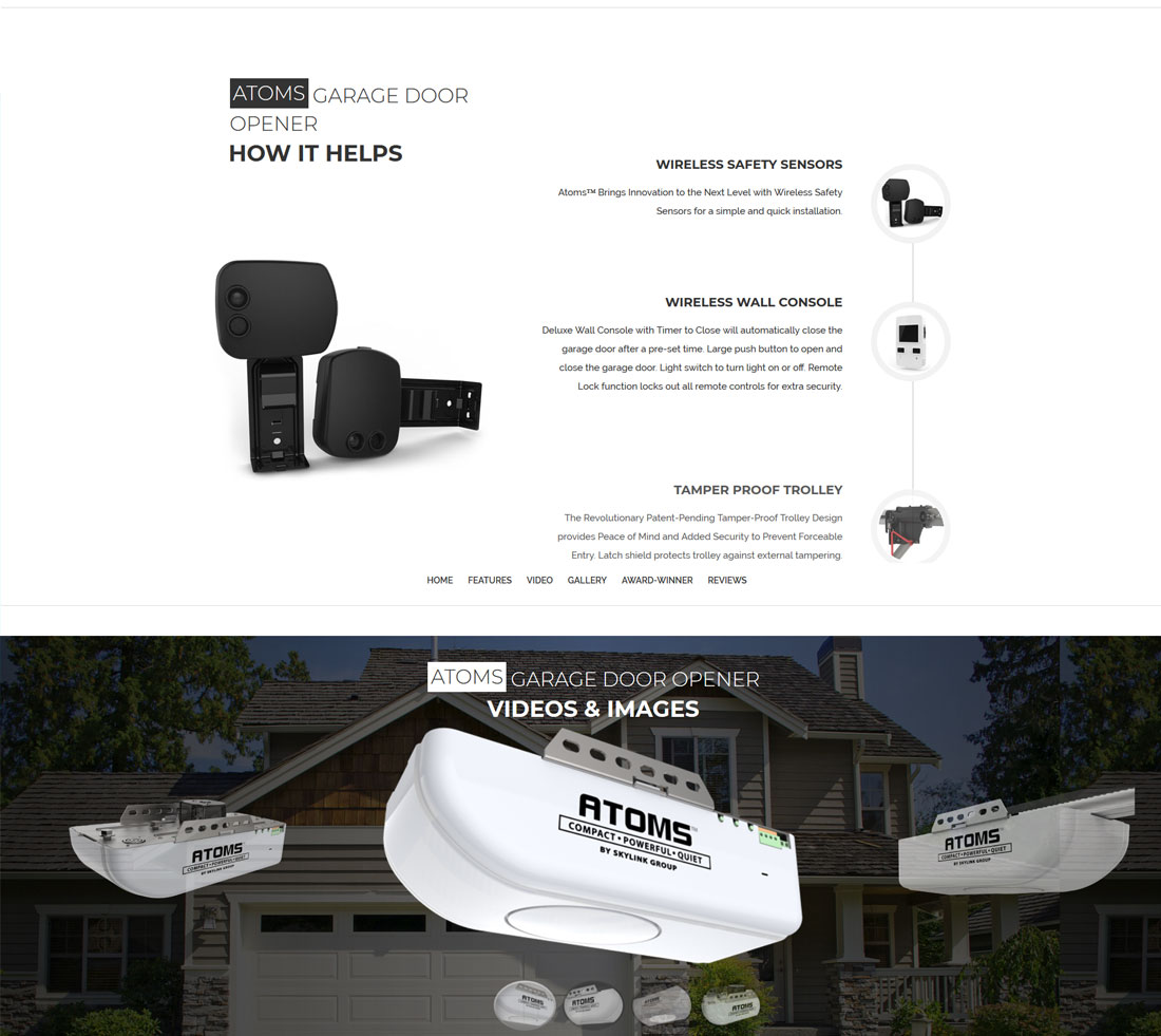 Atoms Garage Door Opener