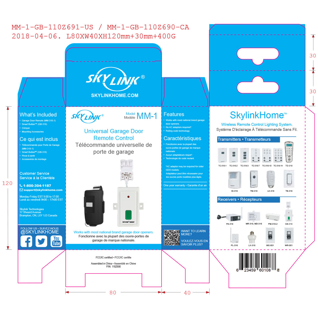 Universal Garage Door Remote